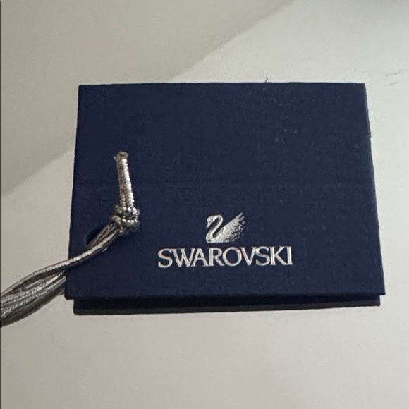 Swarovski Silver Necklace with Deep Blue Pendant - Picture 3 of 4